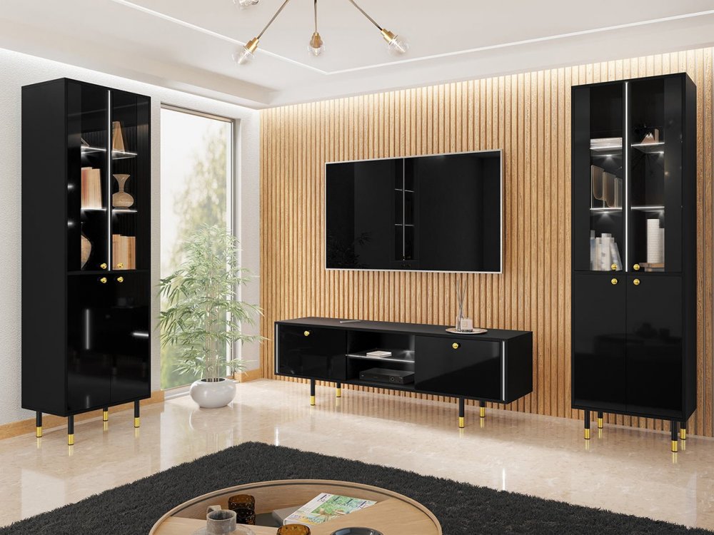 Meble do salonu Wiastan II z oświetleniem LED Meble do salonu Wiastan II z oświetleniem LED
