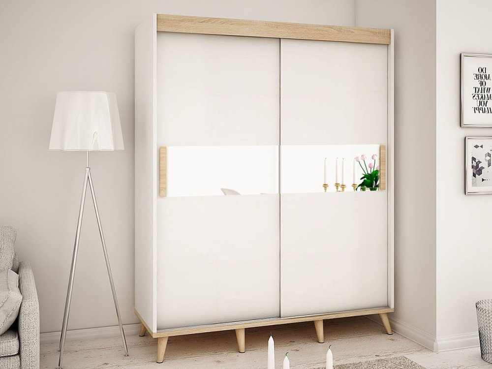 Szafa z drzwiami przesuwnymi Bravo H3 180cm Szafa z drzwiami przesuwnymi Bravo H3 180cm