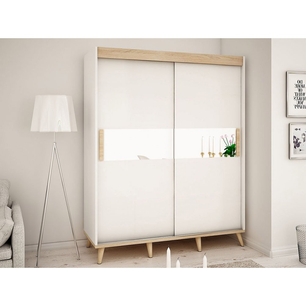 Szafa z drzwiami przesuwnymi Bravo H3 180cm Szafa z drzwiami przesuwnymi Bravo H3 180cm