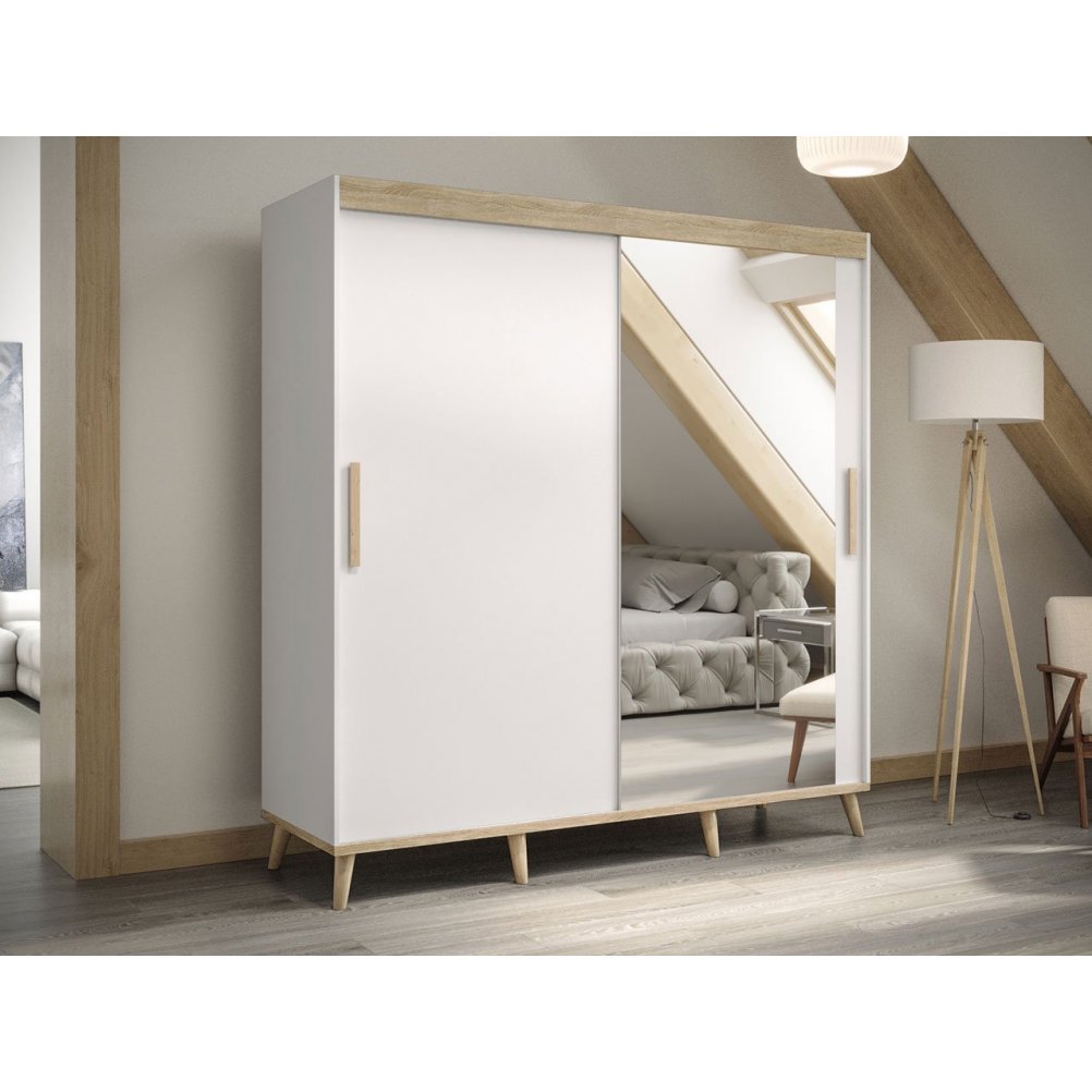 Szafa z drzwiami przesuwanymi Bravo T2 200cm Szafa z drzwiami przesuwanymi Bravo T2 200cm