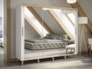 Szafa przesuwna z lustrem Bravo T3 250cm