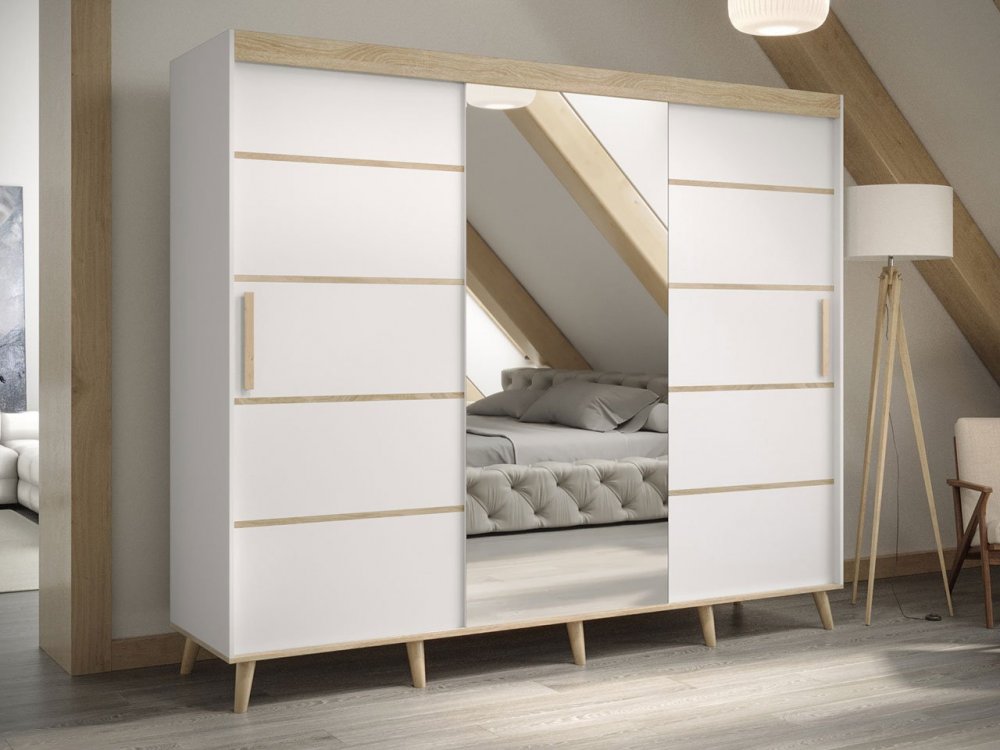 Szafa z przesuwanymi drzwiami Bravo V2 250cm Szafa z przesuwanymi drzwiami Bravo V2 250cm