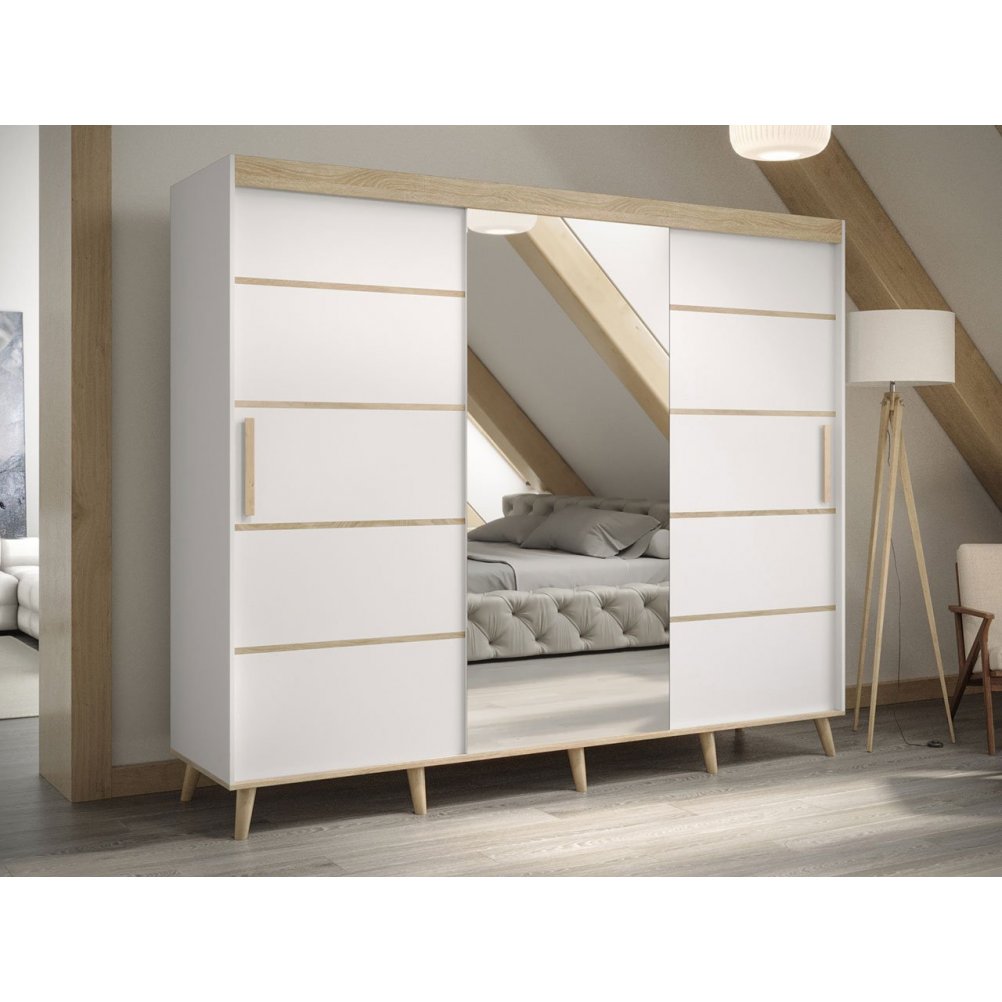 Szafa z przesuwanymi drzwiami Bravo V2 250cm Szafa z przesuwanymi drzwiami Bravo V2 250cm