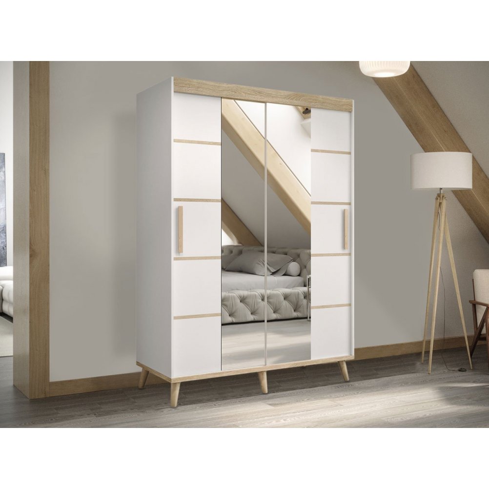 Szafa z lustrem Bravo V4 150cm Szafa z lustrem Bravo V4 150cm