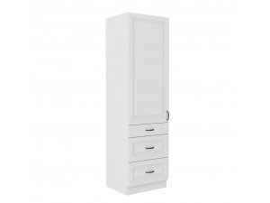 Szafka kuchenna wysoka z szufladami Retroline 60 DKS-210 3S 1F