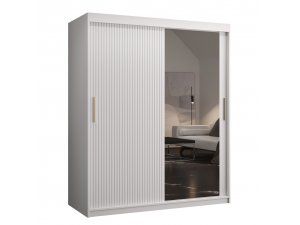 Szafa ubraniowa z lustrem Towiro Slim 2 150