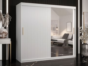 Szafa ubraniowa z lustrem Towiro Slim 2 200