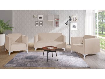 Zestaw tapicerowany Denim 2+1+1