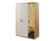 Szafa trzydrzwiowa 3D1S Qubic QB02