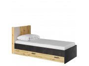 Łóżko młodzieżowe 90 1S Qubic QB12