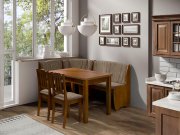 Narożnik kuchenny + stół z krzesłami Platon