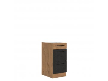 Szafka kuchenna dolna z szufladami Woodline 40 D 3S BB