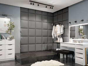 Panel ścienny tapicerowany Pag 42x42