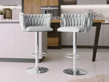 Komplet dwóch hokerów Archie BS-1142/CM