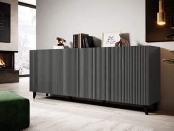 Komoda szeroka Tilderi Grey 200