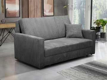 Kanapa rozkładana Clivia Bis Premium Sztruks III