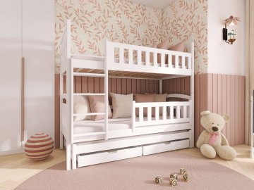 Łóżko piętrowe Asopus 90