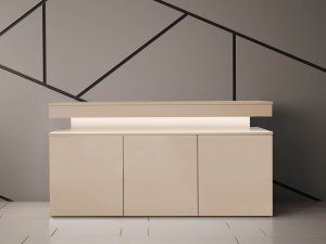 Komoda Lestirola Bis 3D 160 z oświetleniem LED