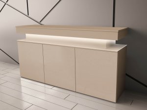 Komoda Lestirola Bis 3D 160 z oświetleniem LED