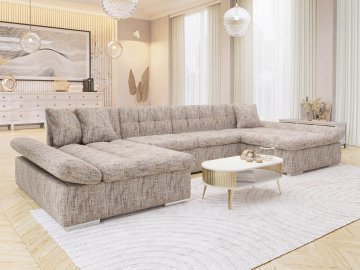 Narożnik z funkcją spania Agata Premium
