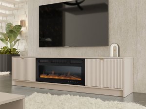 Szafka RTV z kominkiem Razimo EF