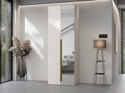 Szafa dwudrzwiowa z lustrem Lotsi 2D