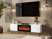 Szafka RTV z kominkiem Gretzo 180 2D