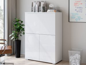 Komoda z funkcją biurka Sawoti 90 + LED