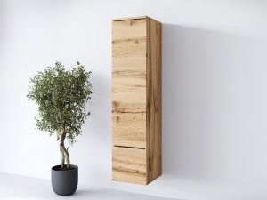 Witryna pełna do salonu Sawoti 001 + LED