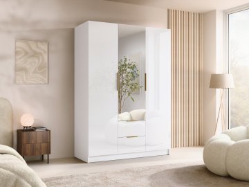 Szafa pokojowa z lustrem Cumair II 150 Gloss