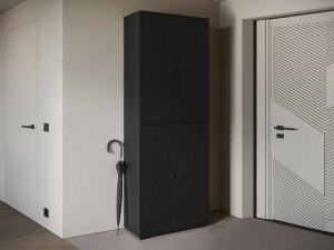 Szafa czterodrzwiowa z półkami Fridit 023