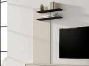 Panel ścienny z półkami Sarimzo