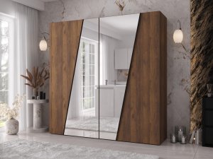 Nowoczesna szafa Grelipt 2L 200 cm