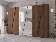 Szafa z lustrem Grelipt 2L 300 cm