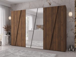 Szafa z lustrem Grelipt 2L 300 cm