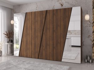Szafa z lustrem Grelipt 2L 300 cm