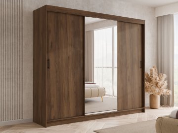 Szafa pokojowa z lustrem Acidoni II 250 cm