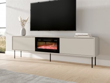 Szafka RTV z kominkiem Sarimzo 200 EF