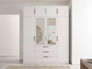 Szafa z lustrem Uogina D4 + nadstawka