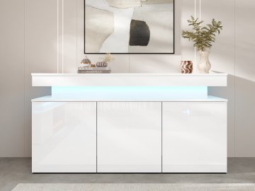 Komoda Lestirola 3D 160 z oświetleniem LED