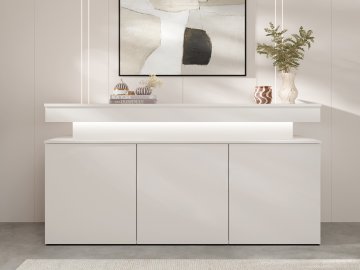 Komoda Lestirola Bis 3D 160 z oświetleniem LED