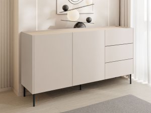 Komoda z szufladami i drzwiami Antovei Bis K160 3SZ