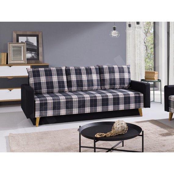 Sofa rozkładana w stylu skandynawskim Temero