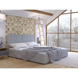 Łóżko tapicerowane do sypialni Szymi