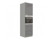 Szafka kuchenna wysoka pod piekarnik z szufladami Multiline 60 DPS-210 3S 1F