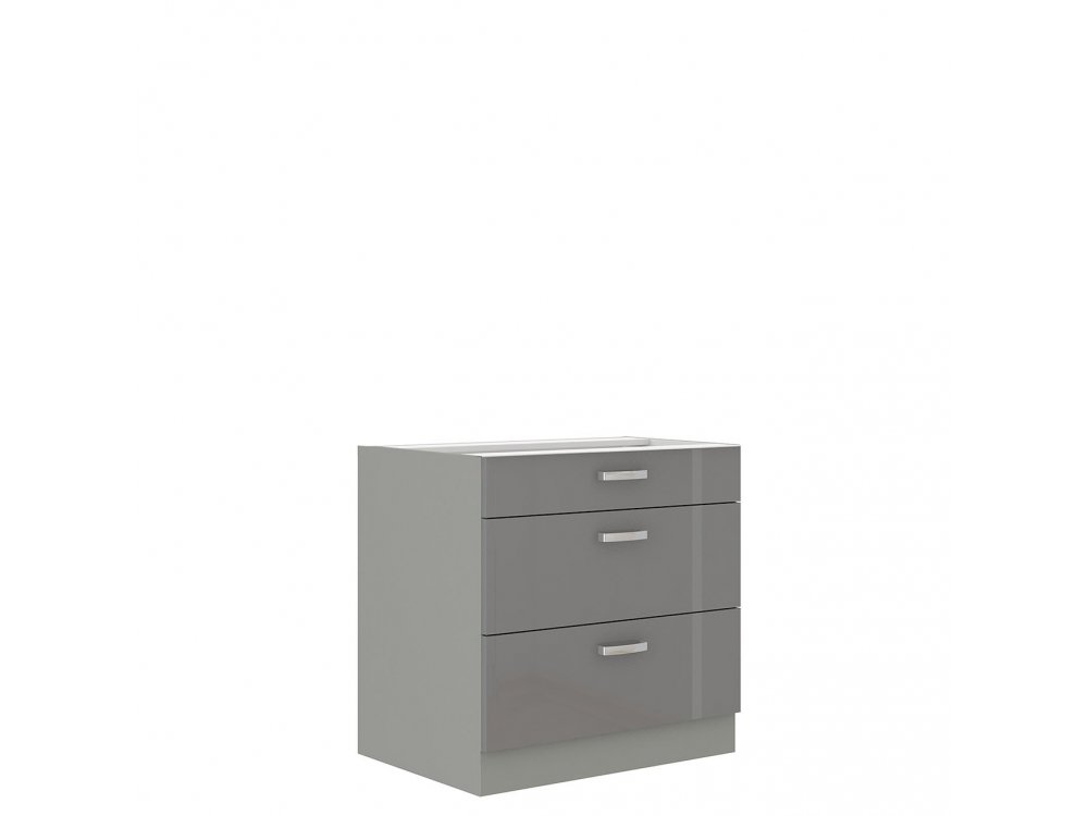 Szafka dolna z szufladami Multiline 80 D 3S BB Szafka dolna z szufladami Multiline 80 D 3S BB
