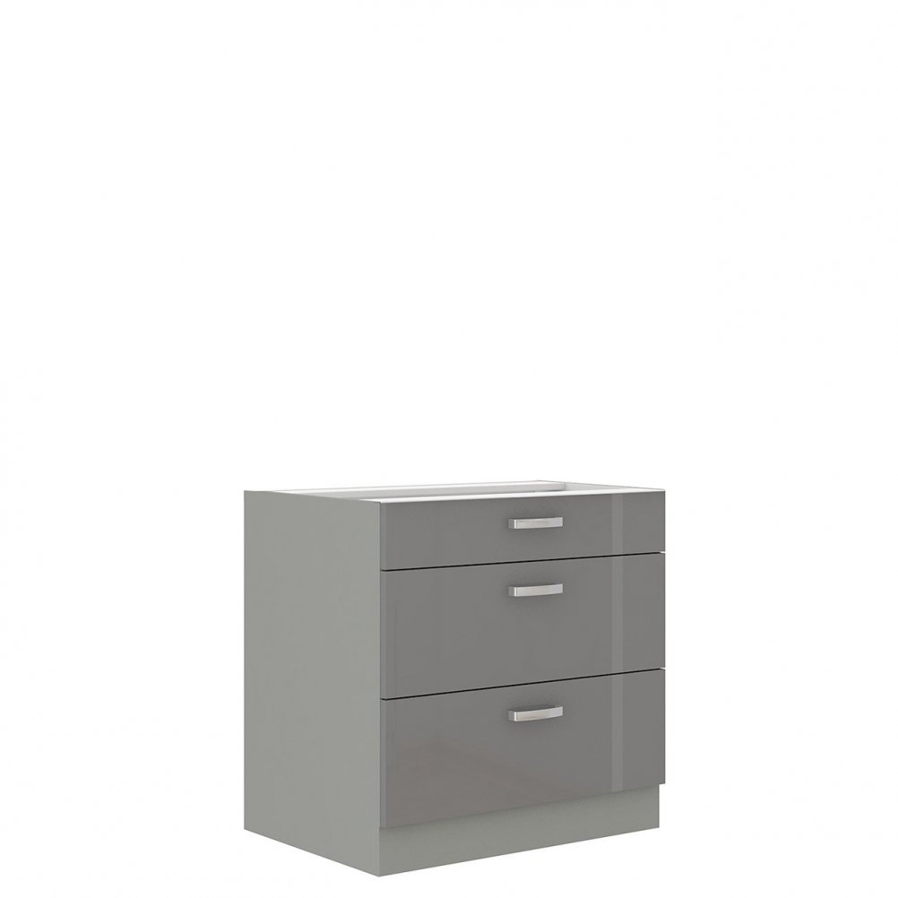 Szafka dolna z szufladami Multiline 80 D 3S BB Szafka dolna z szufladami Multiline 80 D 3S BB