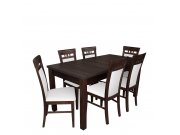 Stół rozkładany z 6 krzesłami  - RK016