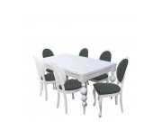 Stylowy stół z 6 krzesłami RK040