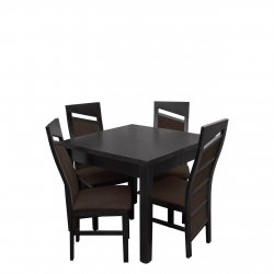 Stół i krzesła dla 4 osób- RK033